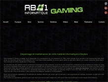 Tablet Screenshot of ab1-info.fr